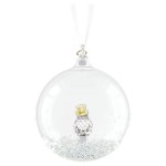 Swarovski figurer Annual Edition 2026 Julekule med snømann - 5732528