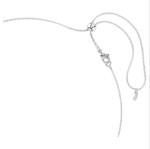 Swarovski collier Ariana Grande x Swarovski Y necklace Mixed cuts, Dragonfly, Multicolored, Rhodium plated - 5737425