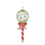 Swarovski figurer Holiday Cheers grønt juleornament i krystall med sløyfe - 5742104