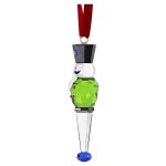 Swarovski figurer Holiday Cheers grønn nøtteknekkerpynt i krystall - 5742716