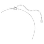 Swarovski smykke Hyperbola pendant Round cut, White, Rhodium plated - 5737064