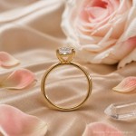 Forlovelsesring med Radiant cut Lab Grown diamant i 2.00 ct og River (E) - VVS2 - ABR21643LGGG