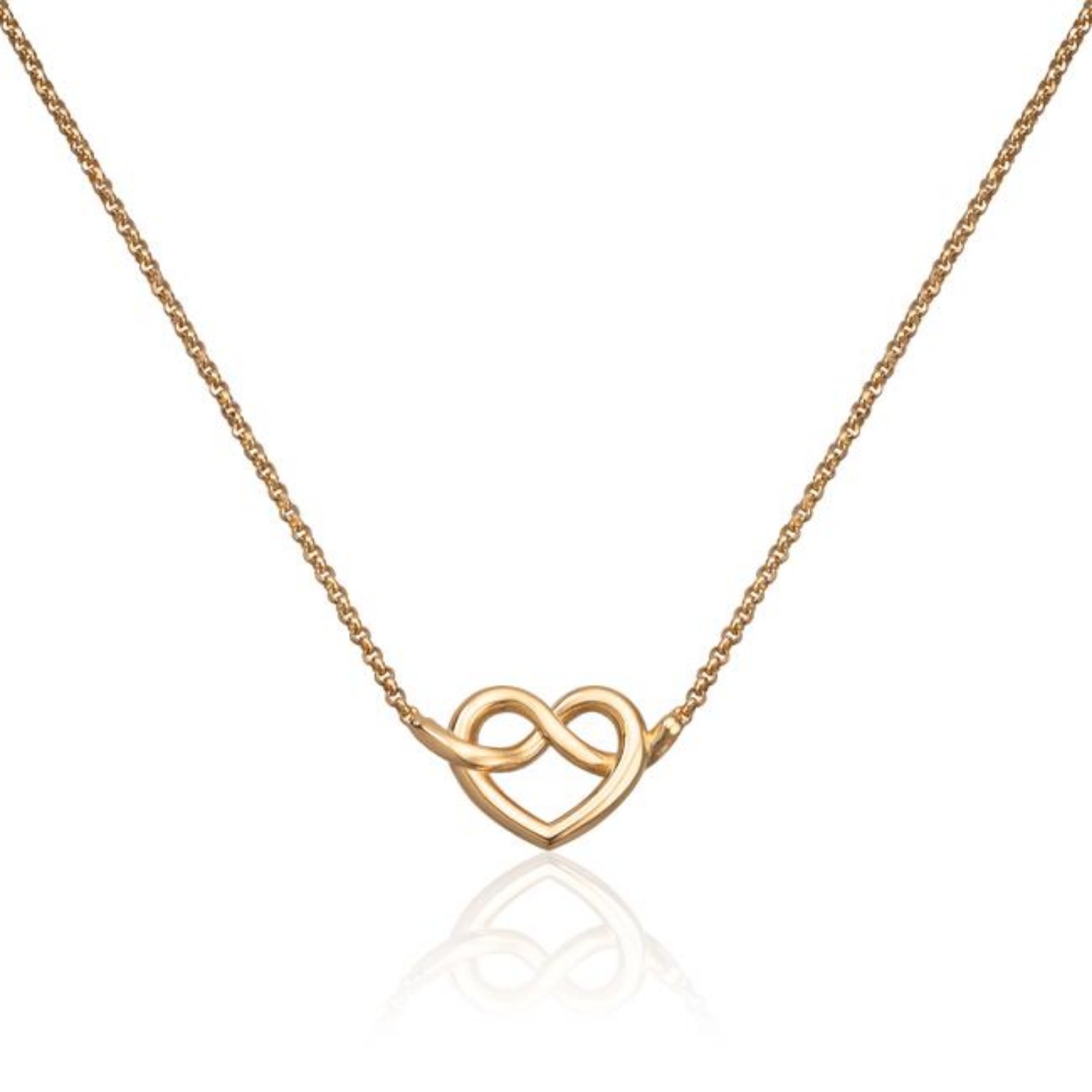 Smykke Loveheart i forgylt sølv - 3070645