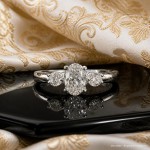 Diamantring forlovelsesring i hvitt gull med 0,51 ct W-Si - ABR21616