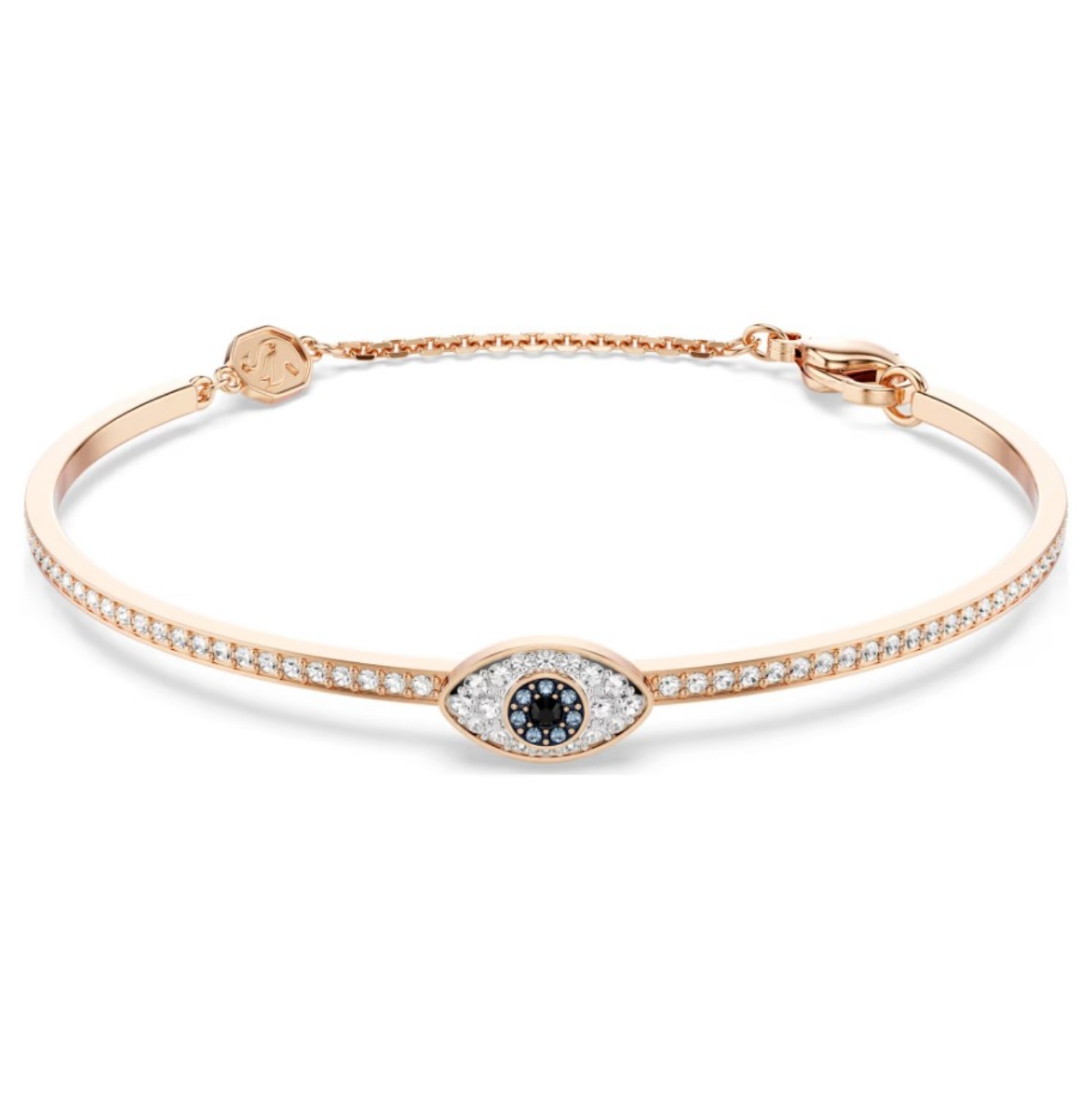 Swarovski armbånd Symbolica bangle Eye, Multicolored, Rose gold-tone plated - 5736985