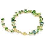Swarovski armband Gema Mixed cuts, Green, gult - 5652822