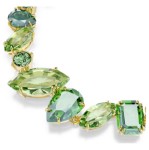Swarovski armband Gema Mixed cuts, Green, gult - 5652822