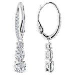 Swarovski øredobber Stilla med hvite kubiske zirkonia - 5416155