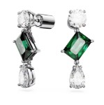 Swarovski øredobber Mesmera drop, Mixed cuts, hvitt - 5665878