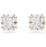 Swarovski øredobber Stilla med hvite krystaller i 18K gullfinish - 5642595