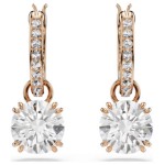 Swarovski øredobber Constella drop, rose - 5639975