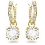 Swarovski øredobber Constella drop, gult - 5638802