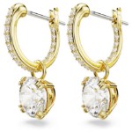 Swarovski øredobber Constella drop, gult - 5638802