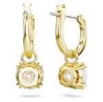 Swarovski øredobber Constella drop, gult - 5638802
