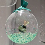 Swarovski figurer Holiday Cheers Dulcis Ball Ornament Green - 5688312
