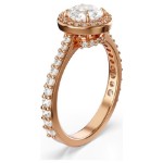 Swarovski ring Constella cocktail, rose - 5639404