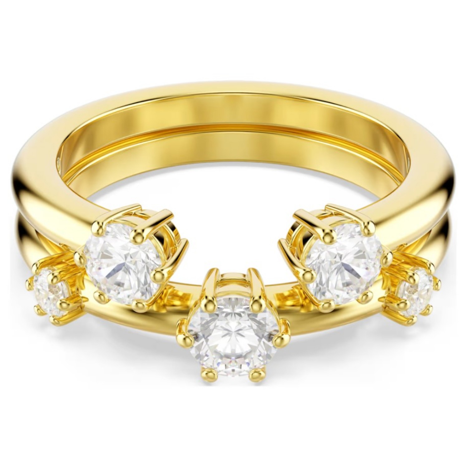 Swarovski ringer Constella med 18K gullfinish - 5640964